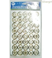 Sheets of Stickers Scrapbooking Gifts Letters ABC Foil Snowflake Easter