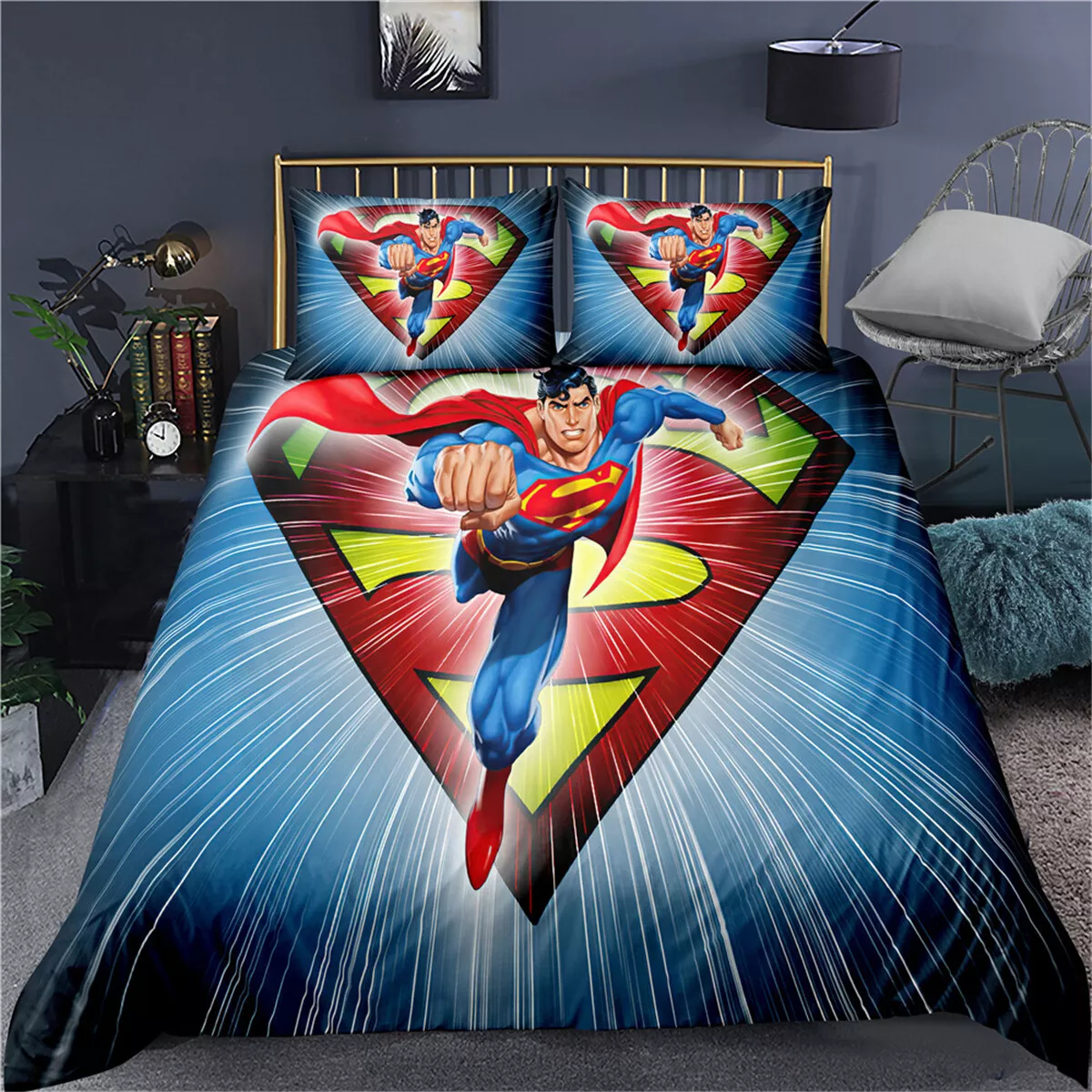 Superman sale queen comforter