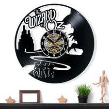 The Wizard of Oz Vinyl Wall Clock Home Decor Gift for Birthday Holiday Christmas