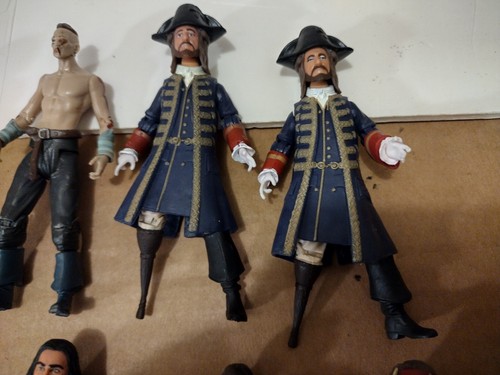 Jakks Pirates of the Caribbean On Stranger Tides 4" Figure x8 Sparrow Angelica + - Picture 2 of 7