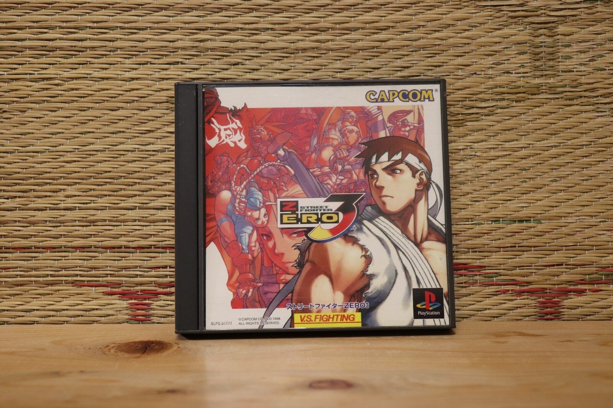 Street Fighter Zero 3 no manual edition Playstation 1 PS1 Street Fighter Zero 3 no manual edition Playstation 1 PS1
