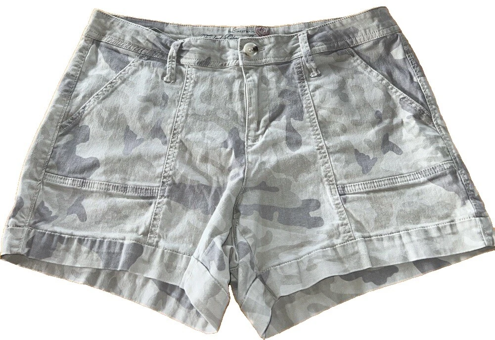 Pantalones cortos de camuflaje para mujer Faded Glory