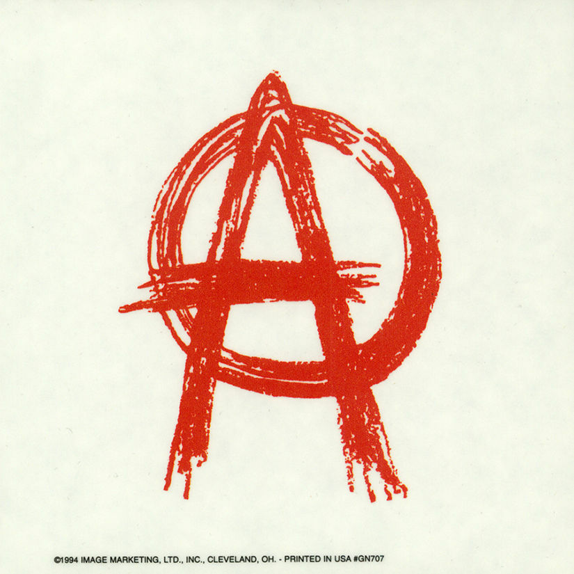 ANARCHY - STICKER/DECAL - BRAND NEW VINTAGE - MUSIC BAND 632 | eBay