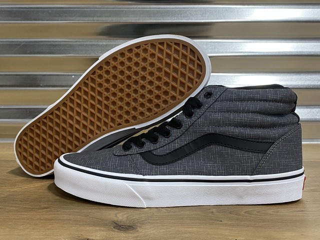 vans ward men's leather skate shoes