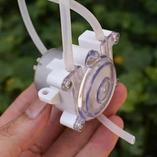 Small Mini 500 Peristaltic Pump DC 6V-12V  Dosing Pump Liquid Water Squeeze Pump