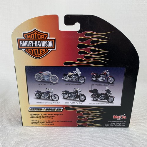 MAISTO Series 22 HARLEY DAVIDSON Motorcycles 1909 Twin 5D V-Twin 1:18 2007 - Picture 6 of 11