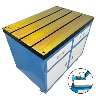 #ad #ad 35.4*23.6“ Workbench for Electric and Pneumatic Tapping Machine with Drawers $1029.30