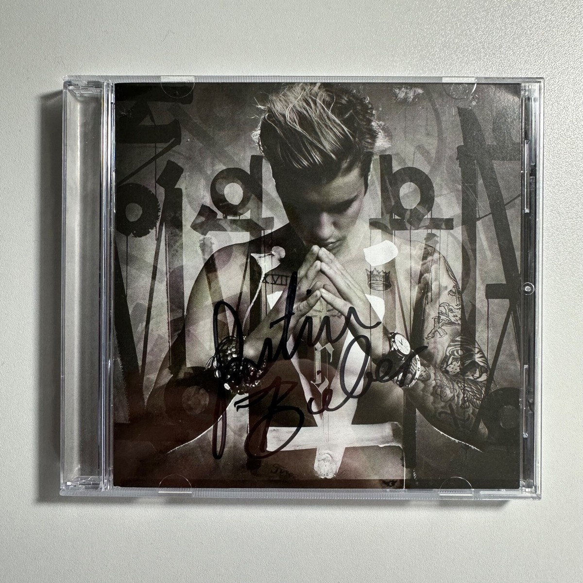 Justin Bieber Purpose Signed CD | eBay
