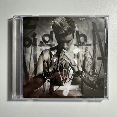 Justin Bieber Purpose Signed CD | eBay