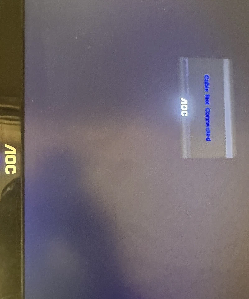 AOC 931SWL LCD Monitor - Image 2 of 4