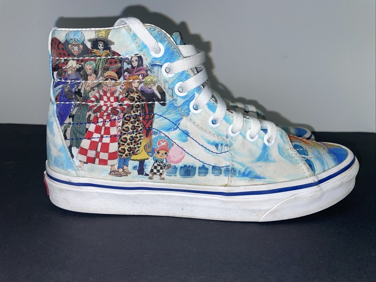 VANS Sk8-Hi x One Piece Punk Hazard 2022 Multicolor - M-6.5