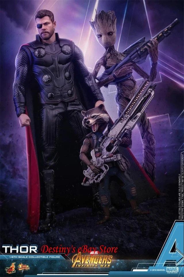 1/6 Avengers: Infinity War - Part I /II Thor Action Figure Statue Model Toy Gift - Изображение 3 из 4