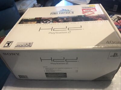 PS2 Final Fantasy XI Online 40GB HDD Hard Disk Drive Bundle