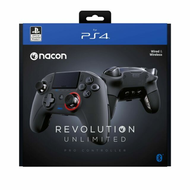 Nacon Esports Revolution Ps4 Controller Black For Sale Online Ebay