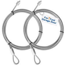 8 feet 6 inches Long Garage Door Cable for 7 8.5 ft. cables 7 foot