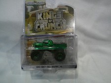 Greenlight Kings of Crunch 1990 Ford F-350 Bigfoot 4 Green Machine Chase Greenie