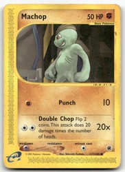 Machop 117/165 Expedition Base Set Common