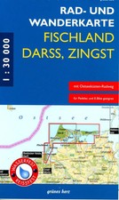 Rad- und Wanderkarte Fischland, Darß, Zingst...