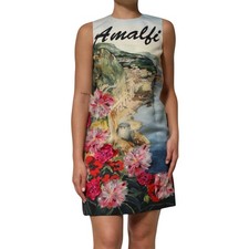 DOLCE & GABBANA Dress Multicolor Crystal Embellished Mini IT38/US4/XS 5180usd