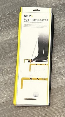 New Sklz Golf Putt Path Gates Putting Alignment Guides