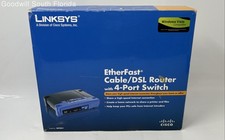 Linksys BEFSR41 Cable DSL 4-Port Switch Firewall Router Not Tested