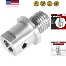 Lathe Headstock Spindle Adapter Converts 5/8 Inch to 1 Inch x 8TPI for Woodwo...