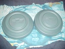 Chevy 1967-68 C-10 Truck Dog Dish Bowl Hubcaps No Dents Driver Nub Slum Caps