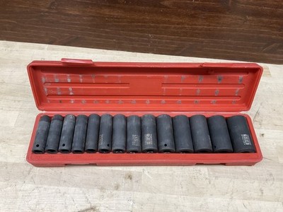 TEKTON TOOLS IMPACT SOCKETS METRIC DEEP 14 PC SET (AM1064574)