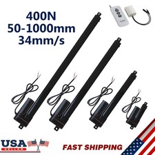 400N 12V Linear Actuator Motor High speed 34m...
