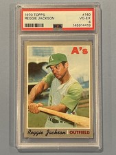 Top 10 Reggie Jackson Baseball Cards 14