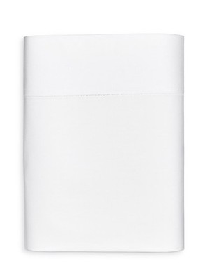 SFERRA Celeste Flat Sheet. White Color. Queen Size. NWT