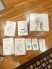 Elvie EP01-02-M Double Electric Pump With Accessories Bundle New With Tags 726
