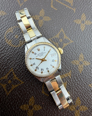 Rolex Oyster Perpetual Lady Date Calibre Automatic 1161 Steel Gold Full Set