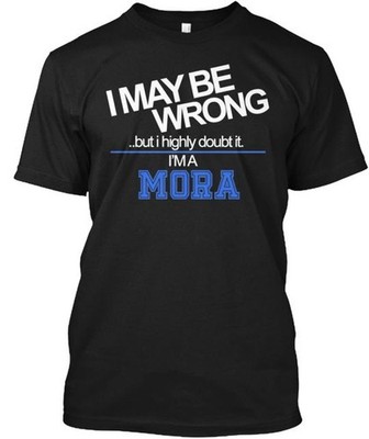 Mora Design T-Shirt Made in the USA Size S to 5XL
