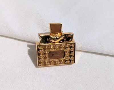 Christian Dior Miss Dior Chérie Pin's Vintage Parfum Flakon Gold 90er