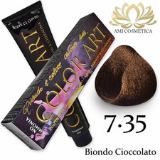 Ammonia Free Hair Dye 7.35 Color Art Chocolate Blonde 100ml