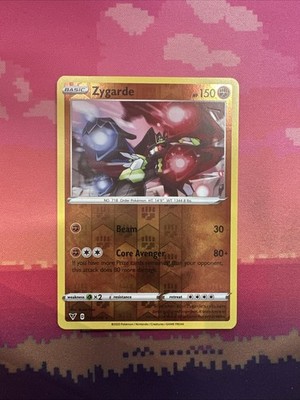 Pokemon Karte Zygarde Vivid Voltage Reverse Holo Rare 093/185 Near Mint
