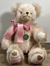 Rare 2015 Hermann Royal Teddy Bear Jointed Plush Princess Charlotte #161 German