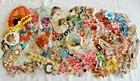 Vtg Costume Jewelry 100+ PC Kramer Bogoff Coro Hollycraft More