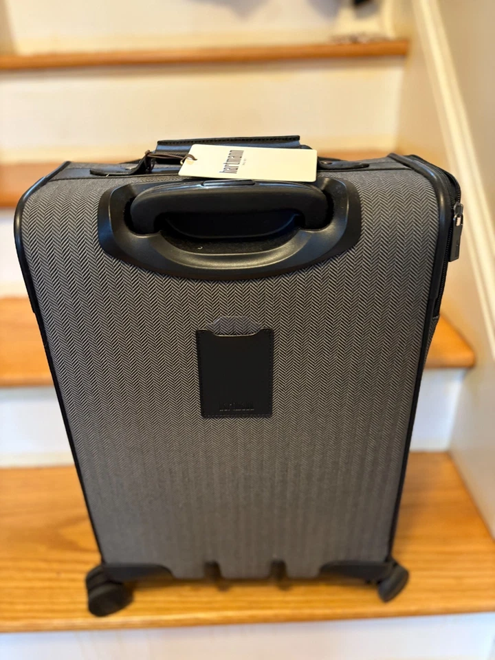 Hartmann Herringbone Deluxe Gray Under-Seater Spinner Carry-On (Free Shipping) - Image 3 of 4