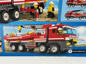 *NEW/Sealed* LEGO CITY 7213 Off-Road Fire Truck Fireboat - Rare Special Edition