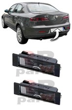 Für Alfa Romeo 159 06-12 Neu Hinten Stoßstange Nummer Plat Lampe Links Rechts 2X