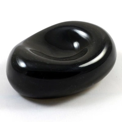 Bänkchen - Japanische Schwarze Keramikkorn Förmigen Halter - Bild 1 von 2