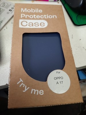 T-Mobile Cover Case Hülle Flexibel TPU Blau Für Oppo A17