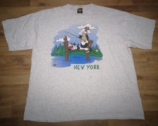 Rare True Vintage OG 90s Sylvester The Cat NY 1994 Warner Bros Promo T Shirt