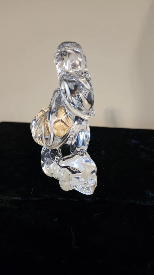 Gorham Crystal Gold Nativity - Drummer Boy - Mint Condition - Made In Germany - Image 2 of 4