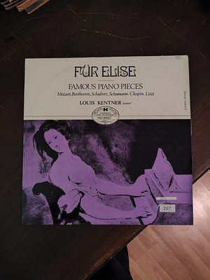 LP Mozart / Beethoven / Schubert / Louis Kentner a.o. Für Elise Famous Piano Pi