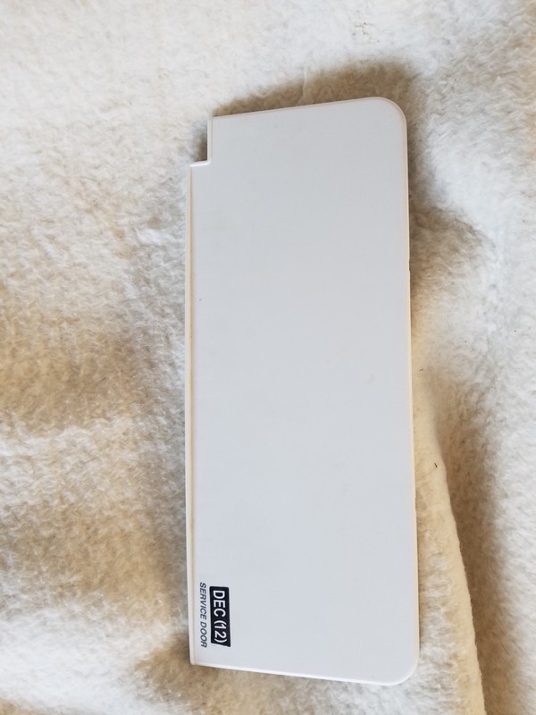 2255588 Whirlpool Refrigerator Ice Maker Cover USED