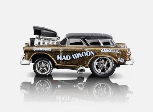 MAISTO - CHEVROLET Nomad gasser 1955 MAD WAGON - Máquinas Muscle sous blister... - Imagen 3 de 5