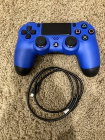 Sony PS4 PlayStation 4 Slim 500GB Black Console Bundle W/Cords & Games - Tested!